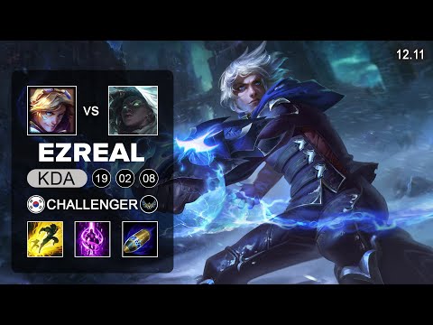 T1 Gumayusi Ezreal vs Senna ADC - KR Challenger - Patch 12.11 Season 12