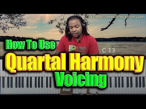 How To Use Quartal Harmony Voicing