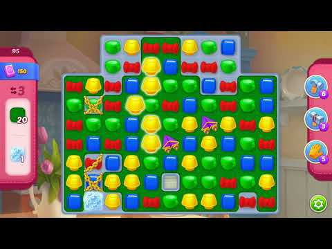 Homescapes | Super Hard | Level - 95 | No Boosters | 10 Moves