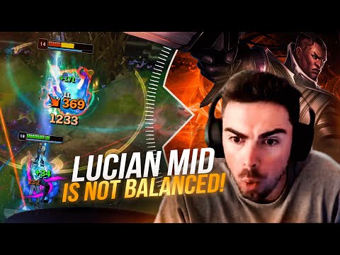 Why LUCIAN MID Is CRACKED!! | Midbeast