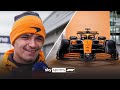Lando Norris On Driving The MCL38 For The FIRST TIME