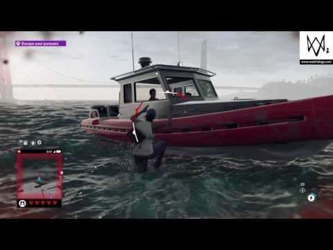 ESCAPING THE 5 STAR COPS ON WATCH DOGS 2!