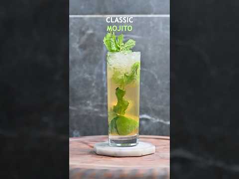 Classic Mojito 🍃 #cocktails #cocktail #mojito