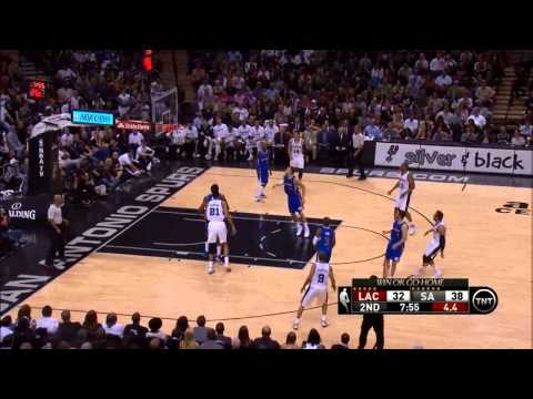 Marco Belinelli 7 triple Clippers@Spurs Gara-6 30 Aprile 2015
