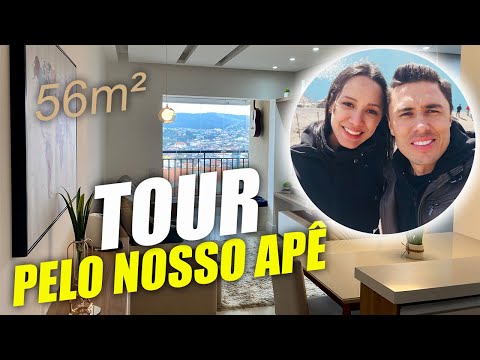 Apartamento pequeno decorado 56M