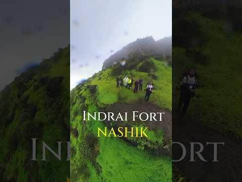 Indrai Fort Trek | Hidden Gem of Chandwad, Nashik | Rock-Cut Steps & Stunning Views 🏰⛰️