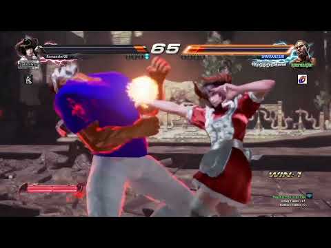 Tekken 7 - Eliza (Me) Vs. Fahkumram (Jonah)