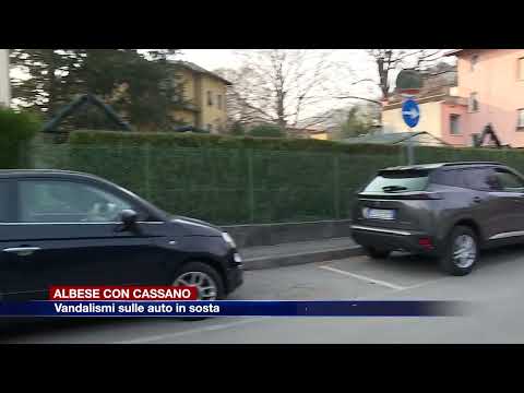 Etg - Albese con Cassano, vandalismi sulle auto in sosta