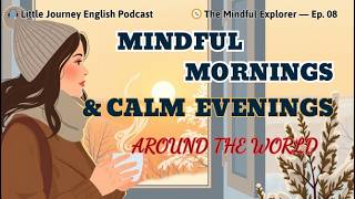 Mindful Mornings & Evenings Around the World I Slow Travel & Presence I English Podcast 🌿✈