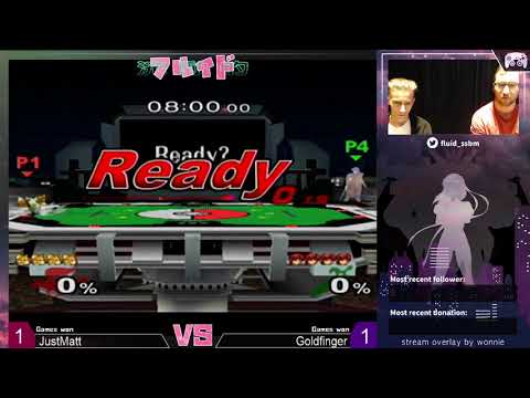 JustMatt (Fox) vs Goldfinger (Marth) - Send Noobs Arcadian Top 32