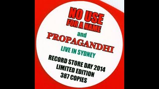 No Use For A Name + Propagandhi  2  Live In Sydney (Split) (1994)