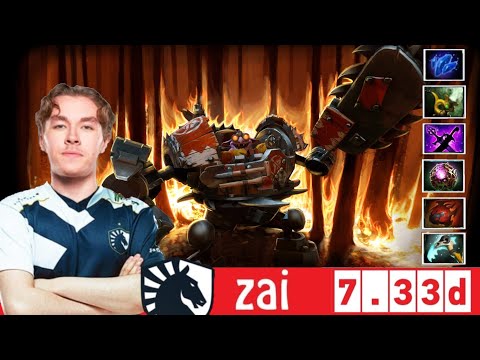 [DOTA 2] Liquid.zai the TIMBERSAW [OFFLANE] [7.33d]