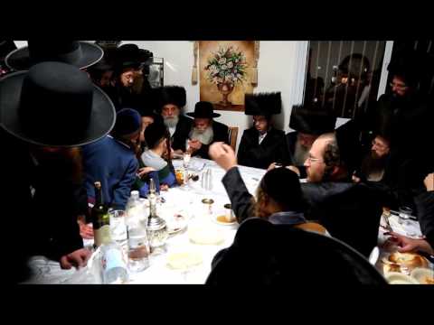 שבע ברכות בלעלוב בית שמש וצרנוביל אשדוד עם האדמור מאמשינוב