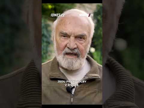 Tohle budou asi moje poslední volby. Svěrák emotivně apeluje na mladé voliče