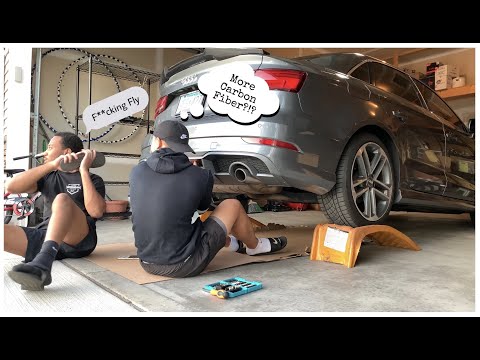 $1,000 MBRP Quad Exhaust on the A3 | First Performance Mod!!!! ft. Black Mechanic | 06