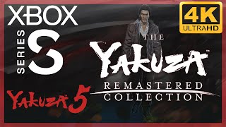 [4K] The Yakuza Remastered Collection : Yakuza 5 / Xbox Series S Gameplay