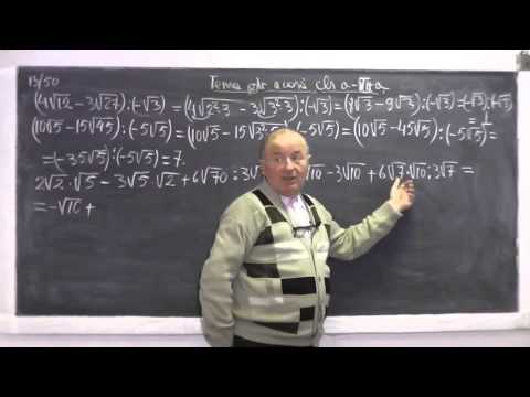 1/2 Lectia 767 Operatii cu radicali Inmultirea a doua paranteze Rationalizarea numitorului - Clasa 7