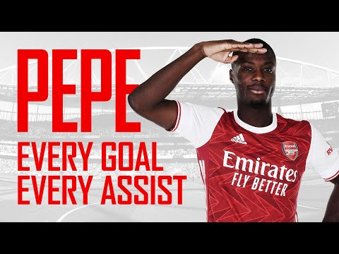 The best of Nicolas Pepe | Every goal and assist | 2019/20