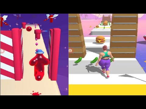 Fat 2 Fit Vs Blob Runner 3d Android Gameplay #2