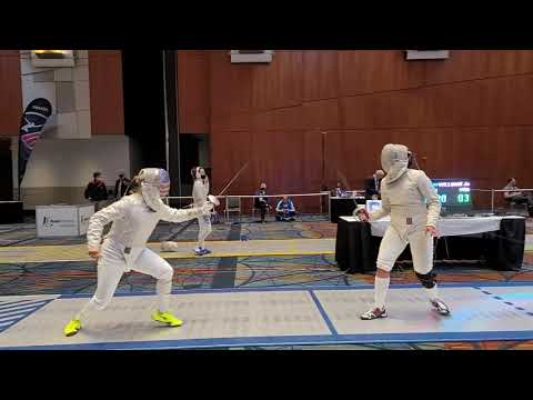 Richmond NAC 1 2021 SWS - L16 - Mariel Zagunis v Jayden WIlliams