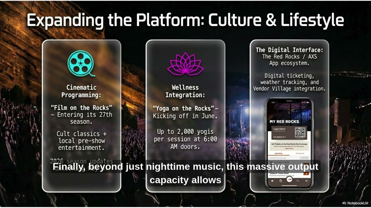 Red Rocks 2026: The Future of Sound