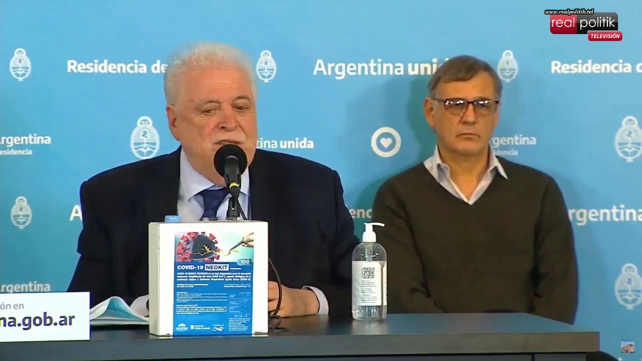 El gobierno anuncia el nuevo kit de testeo rápido de coronavirus fabricado en Argentina