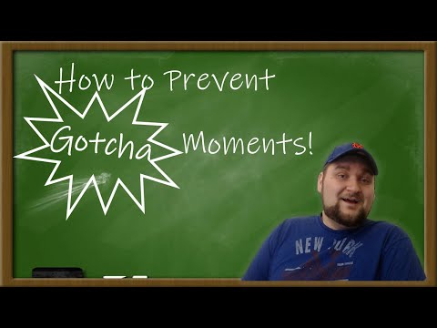 AoS General Class — How to Prevent Gotcha Moments!