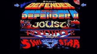 Williams: Arcade's Greatest Hits playing on the Mega Drive / Genesis