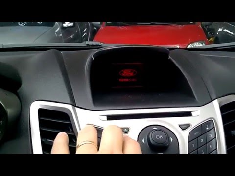 Rádio New Fiesta não funciona Ford Audio defeito