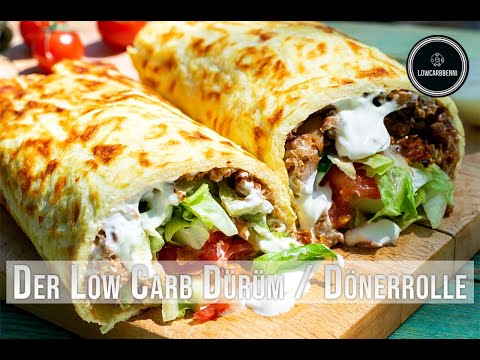 Der Low Carb Dürüm / Dönerrolle Rezept / Kochvideo