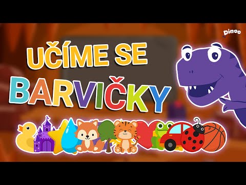 Barvy pro děti | Učíme se barvičky | Hádání barev | Dinoo ostrov | Pohádky pro děti