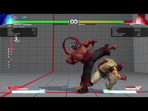SFV Akuma's weird DP