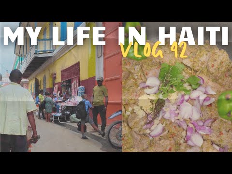 Haiti Vlog 42 | Street Market Haul, Birthday Moments, & Mini Mart Errands
