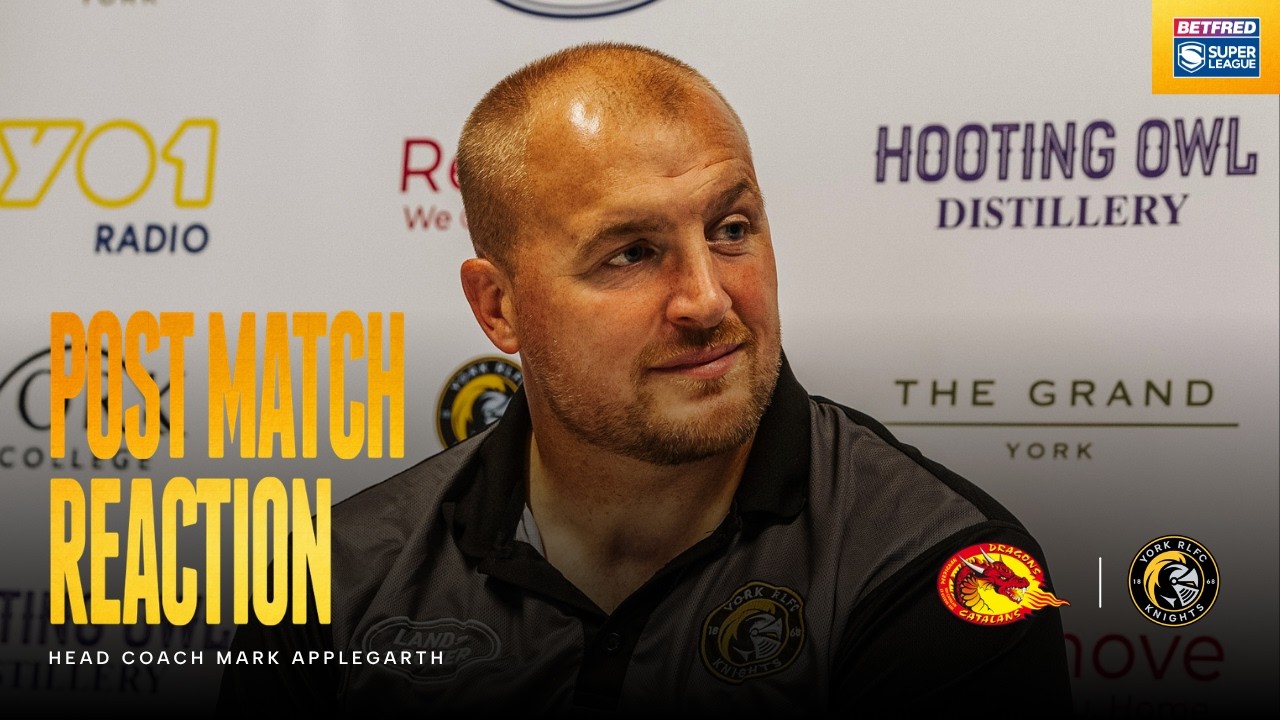 "you Can't Bottle That Stuff up That We Showed” | Reaction Mark Applegarth | Catalans | Rd 26