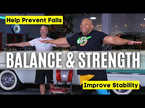 10-minute Full Body Strength and Balance Workout for Stability