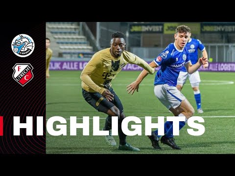 HIGHLIGHTS | Jong FC Utrecht verliest met 2-1 van FC Den Bosch