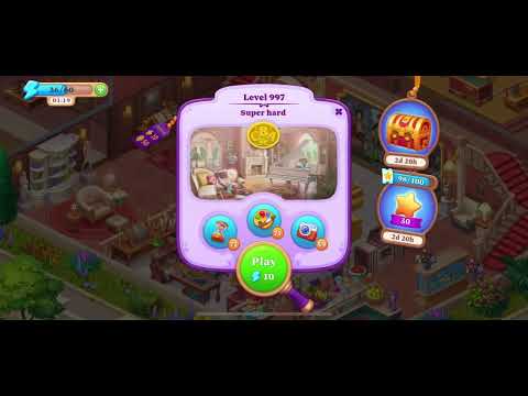 Manor Matters walkthrough level 991-1000