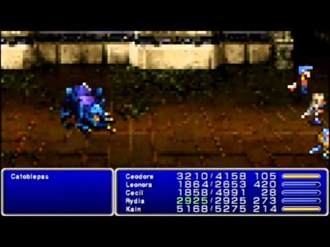 Let's Play FFIV The After Years (PSP) #099 FF6 Bosses