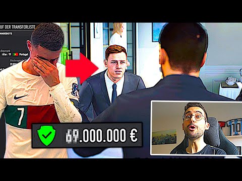 RONALDO IST TRAURIG ALSO KAUFE ICH SEINE WIEDERGEBURT !!! 😪🐐 FIFA 23 Bayreuth Karriere #40