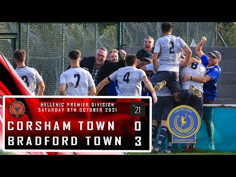 Corsham Town FC 0 V 3 Bradford Town FC - Hellenic Premier Match Highlights