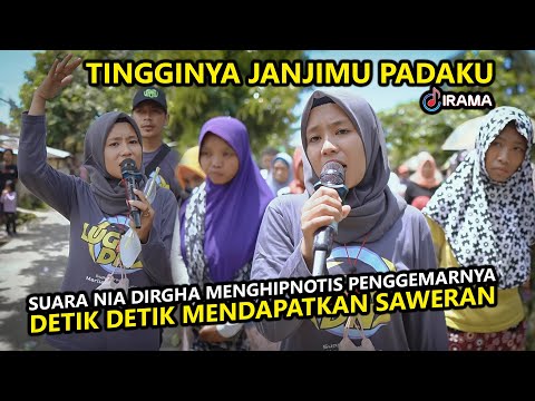 KETIKA NIA DIRGHA MENGHIPNOTIS PENGGEMARNYA DI JALANAN LEWAT LAGU JANJI BERSAMA IRAMA DOPANG