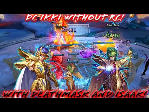 Saint Seiya: Awakening (KOTZ) - DC Ikki Without Repair Cloth combo with Isaak and Cancer Deathmask!