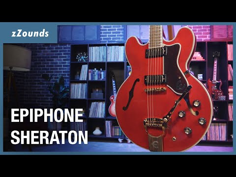 Epiphone 150th Anniversary Sheraton 2023 - Cherry Bild 14