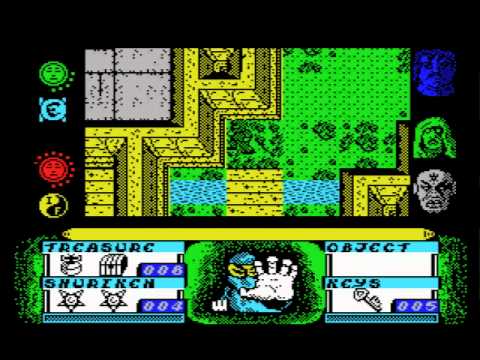 Avenger (1986, MSX, Gremlin Graphics)