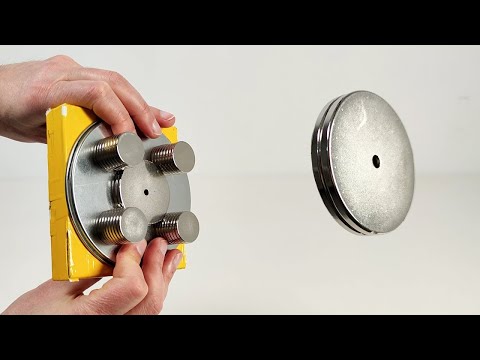 4 Magnetic Tractor Beam Experiments | Magnetic Games
