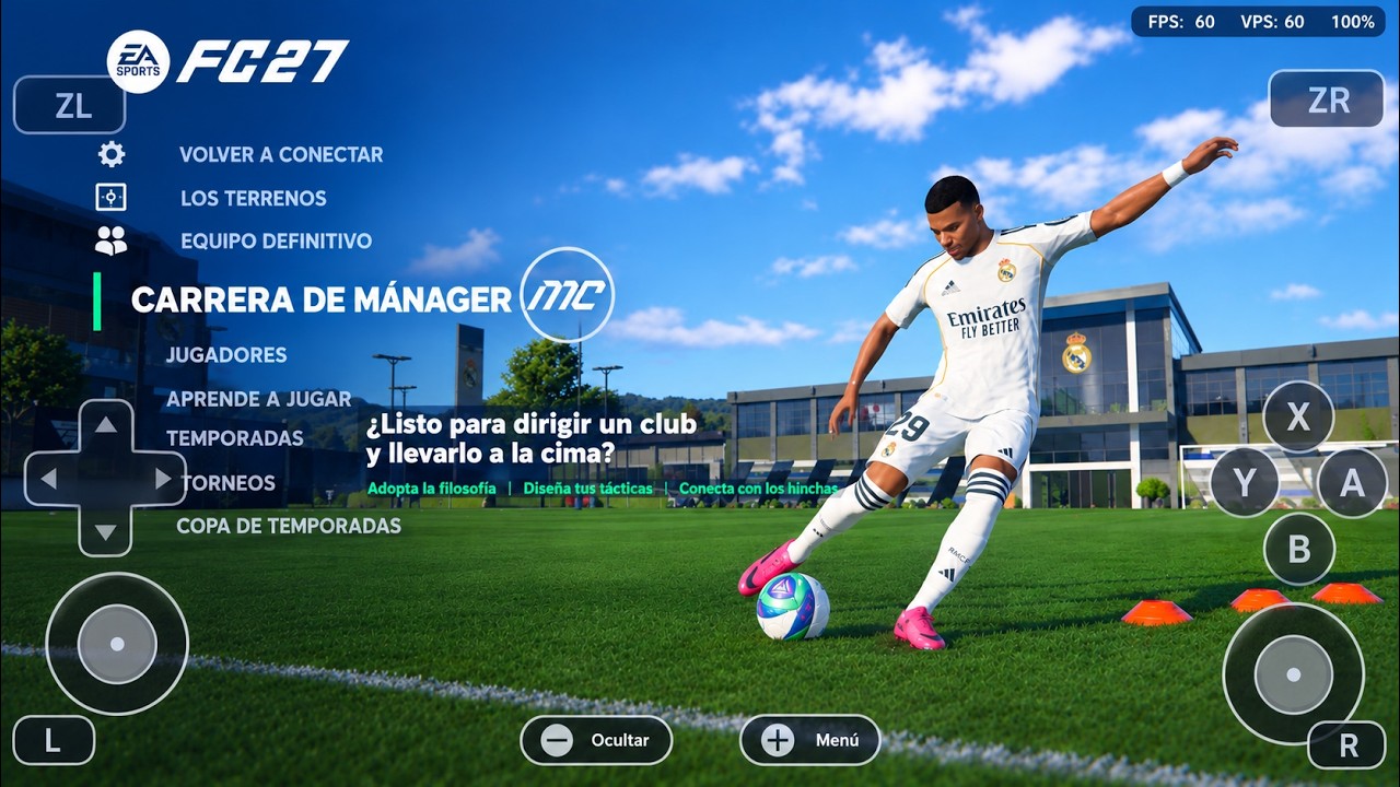 INCREIBLE NUEVO FC 27 de Nintendo Switch Para CELULAR Con TODOS los MODOS de JUEGO - Emulador edén