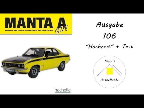 Opel Manta A GT/E #106 - Hachette