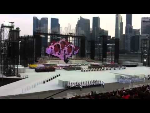 NDP 2012 - "Love At First Light" performed by Victoria School and Cedar Girls' Secondary School
