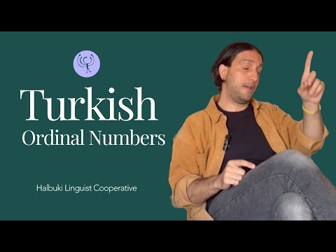 Turkish Ordinal Numbers lesson
