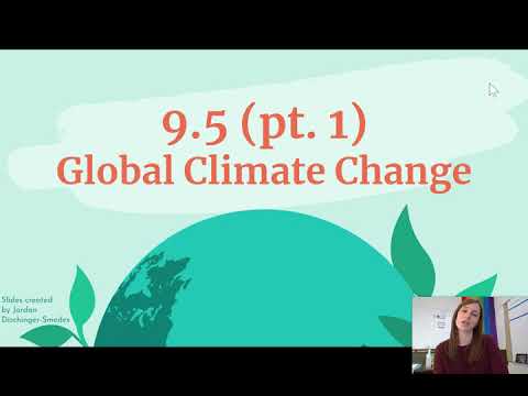 9.5 (pt 1) Notes - Global Climate Change